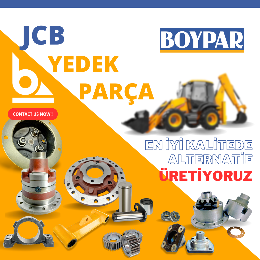 BOYPAR JCB yedek parça  - 3CX 4CX diferansiyel ve şanzıman parçaları